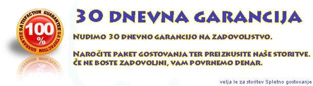30 dnevna garancija